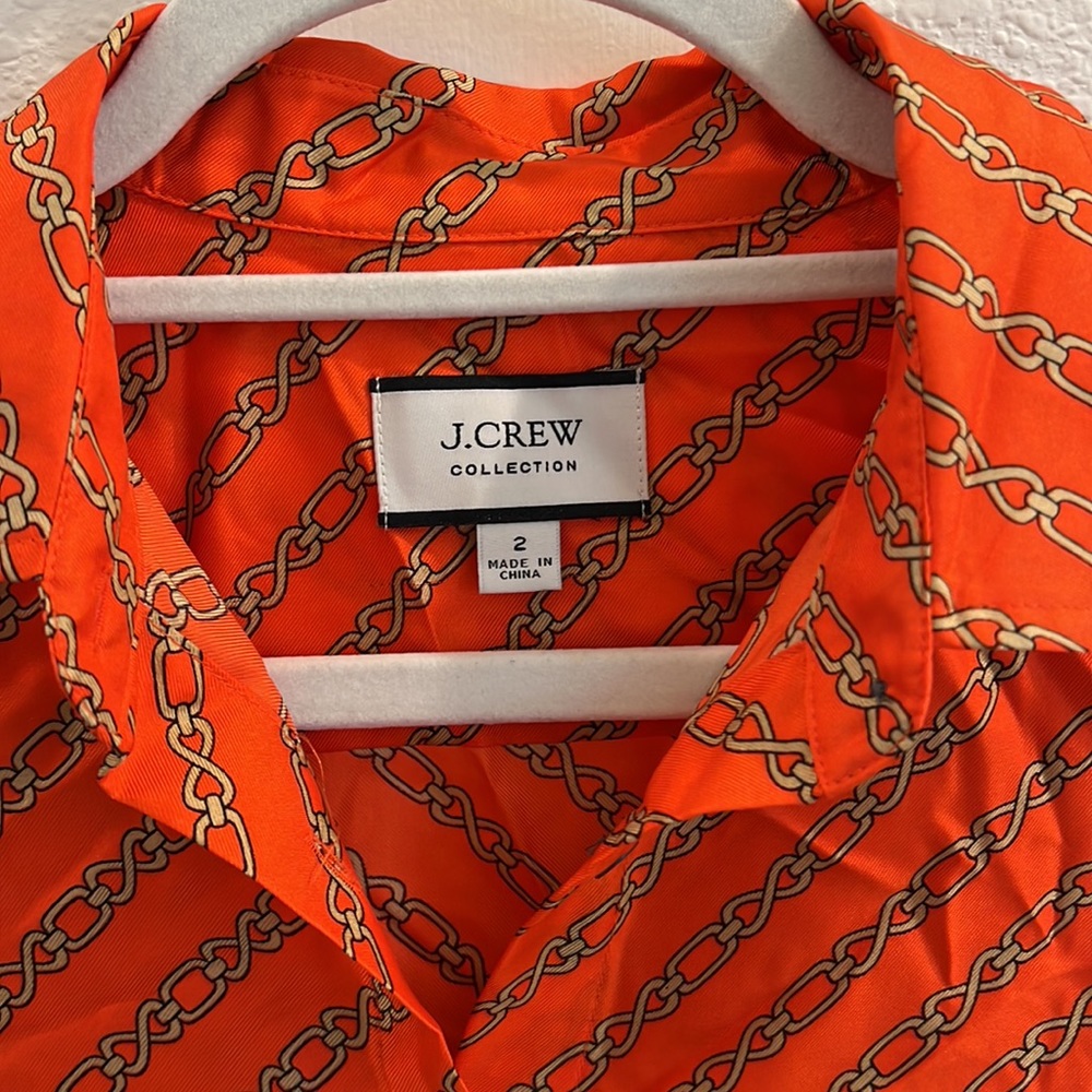 Patterned Button-Down Top - Picture 3 of 3